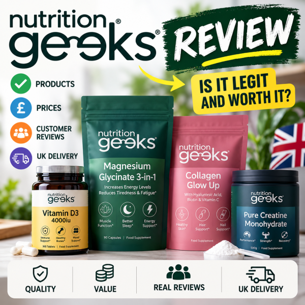 Is Nutrition Geeks Any Good? UK Supplements Review (2026)